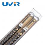 230V 2500W Quartz Infrared Heater Lamps Tubular Shape Gold Coating for sale