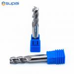 2-1/2 Inch Overall Length Aluminum End Mill With 35°-45° Helix Angle And Center Cutting for sale