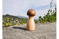 China 176g KRG-033 Adjustable Salt & Pepper Grinder In Mushroom Design supplier