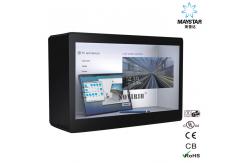 China Auto Sensor Transparent LCD Showcase , See Through LCD Panel Anti Radiation supplier