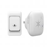 Battery Powered Wireless Door Bell Waterproof 100g Signal Ip55 Wireless Doorbell for sale