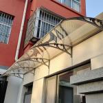 Get the Best Protection for Your door with Aluminum bracket PC solid sheet awning Weather Resistant amp Design Versatile for sale