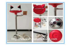 China Mounted Science Lab Eye Wash Station , Multifunctional Emergency Shower In Laboratory supplier