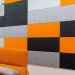 Customized Polyester Fiber Sound-Absorbing Panels For Audio Rooms with cutting for sale