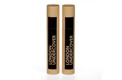China Luxury Brown Round Perfume Bottle Box Perfume Paper Tube With Movable Paper Lid supplier