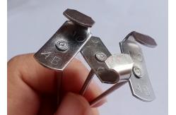 China 2mm Square Head Lacing Anchors 63mm Length With Self Locking Washers supplier