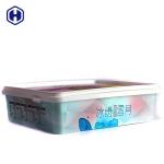 Recyclable Plastic Cookie Boxes 2600ml 400g A4 Shape Hot Filling Available for sale