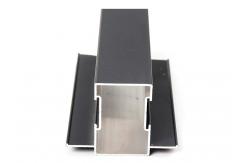 China H Shape Anodized Bronze Black Sliding Window Aluminium Profile Customized supplier
