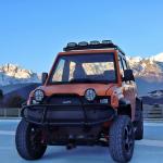 2 Seats EV Pickup Truck Fast Speed 80km/H Small Electric Truck for sale