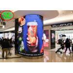Soft Full Color RGB Stage LED Screens , Rolling Flexible LED Screen Panel 3G WIFI Control for sale