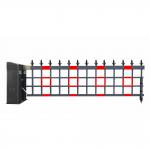 Custom Heavy Duty Barricade Airborne Automatic Boom Barrier Gate With Stronger Fence Arm for sale