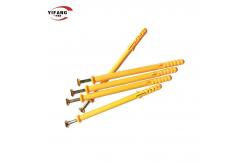 China Yellow Blue Fish Like Plastic Expansion Anchor Drywall Screw Plugs Common Standard supplier