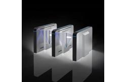 China RS485 TCP Flap Barrier Turnstile Pedestrian Speed Gates AC220V supplier