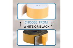 China Thick Foam Eva High Density Weather Stripping Foam Insulation Tape Self Adhesive supplier