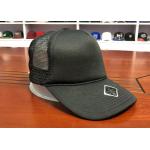Customized Black 5 Panel Foam Back Blank Mesh Trucker Hats