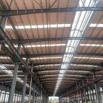 Industrial Galvanised Structural Steel Frame Construction , Pre Engineered Building Construction for sale