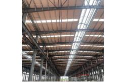 China Industrial Galvanised Structural Steel Frame Construction , Pre Engineered Building Construction supplier