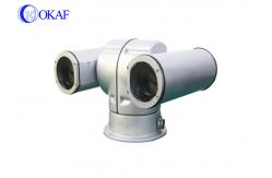 China Thermal Imaging Long Range PTZ IP Camera Mountain Monitoring Day / Night Vision supplier