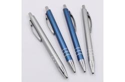 China Business Office Smooth Aluminum Press Ballpoint Pen With Customize Logo supplier