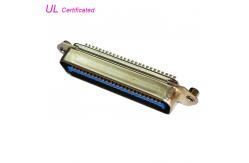 China Centronic Male DDK Solder Pins Ribbon Cable Connector Riveted Hex Head Nuts supplier