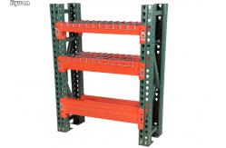China Flexible Wire Heavy Duty Industrial Racking , Wire Mesh Pallet Rack Shelving supplier