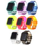 Light Weight Smart Watch Replacement Bands TPU Neon Color Anti Shock For Iwatch for sale