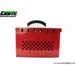 12 Padlocks Foldable Handle Steel Safety Lockout Box
