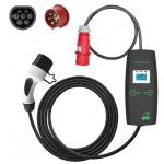 Fast Charging Portable Ev Charging Cable Type 2 Portable Charger 16a 32a With CEE Plug for sale