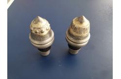 China 19mm Square Piling Round Tooth Drilling Tool Bullet Holder Soil Teeth supplier
