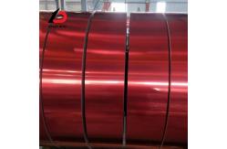 China 0.5mm PPGI Steel Coil Red PPGI Prepainted Galvanized Steel Coil supplier