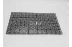 China 4 * 8 Inch Black Conductive Grid Bag For Shipping Communication Appliances supplier
