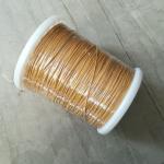 0.1mm TEX Yellow Triple Insulated Winding Wire Fine Magnet Copper Wire TIW For Swithing Power Transformers for sale