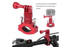 China 360 Degree Aluminium Alloy Lightweight Bike Mount Fixed Bicycle Clamp supplier