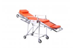 China Bariatric Folding Ambulance Stretcher Aluminum Alloy Structure supplier