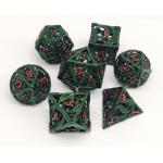 Durable Antiwear Unique Polyhedral Dice Set Odorless 7 Piece for sale