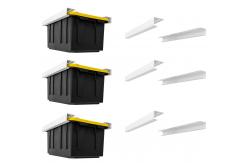 China Adjustable Width Container Ceiling Mount Storage Rack for Functional Design Holders supplier