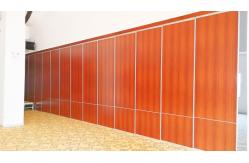 China Acoustic Fabric Sliding Hotel Movable Partition Walls with Aluminium Track Roller supplier