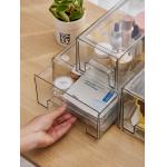 Stackable Kitchen Oem Small Plastic Drawer Organizer With Pull Out Bin for sale