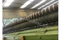China Double Twisted Hexagonal 4300mm Wire Mesh Making Machine supplier