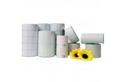 China Blank Glossy Custom Roll Label Stickers , Paper Direct Thermal Labels supplier