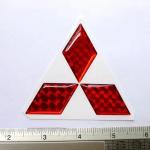 30mm Epoxy Sticker Printing Service Strong Adhesive Nameplate Custom for sale