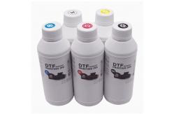 China Smooth Inkjet DTF Printer White Ink CMYK Digital Heat Transfer Ink supplier