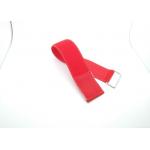 Red Adjustable Elastic  Straps Self Closure Principles for sale