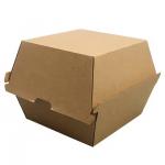 Plastics Liner Type Burger Box Customization with Biodegradable Fast Food Grade Cowhide Corrugated Paper for sale