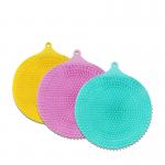Non Slip Multiscene Silicone Shower Mat Foot Scrubber Odorless