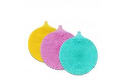 China Non Slip Multiscene Silicone Shower Mat Foot Scrubber Odorless supplier