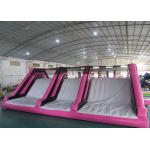 Huge Insane Inflatable Obstacle Challenges For Adult With Digital Printing Logo