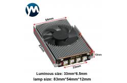 China 40w Customized Uv Led Curing Lamp 365nm For Inkjet 3d Printer supplier