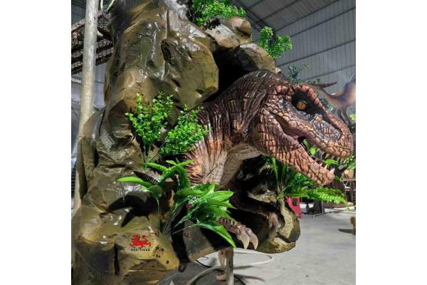 Rechargeable Adjustable Realistic Animatronic Dinosaur Flexible Movement