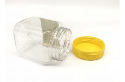 China Security Screw Cap Square Plastic Jars For Honey Eco - Friendly supplier